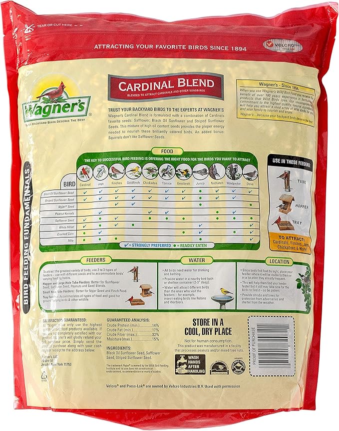 Wagner's Eastern Regional and Cardinal Wild Bird Food Bundles, 14-Pound