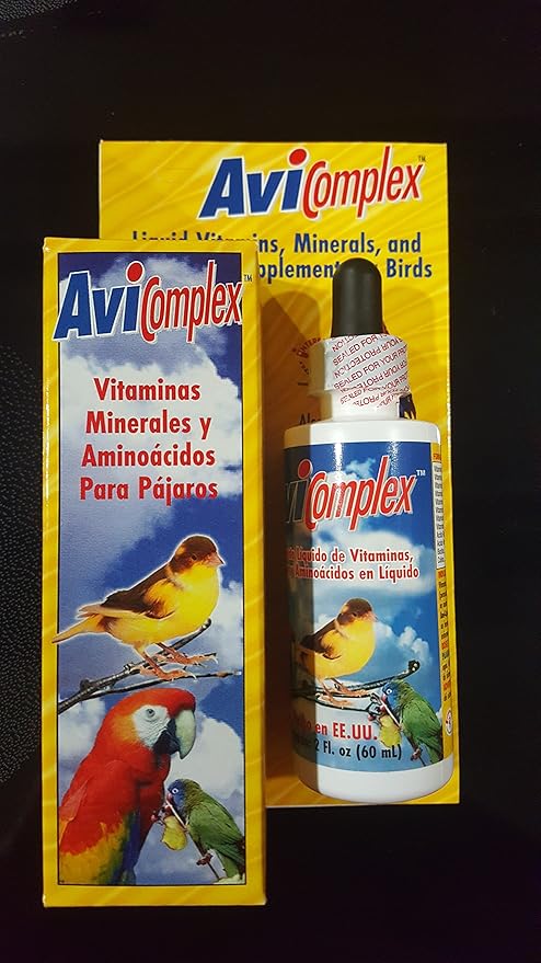 INTERFARMA AVICOMPLEX Liquid Vitamins Minerals &AMINOACIDS Supplement for Birds & Small Animals