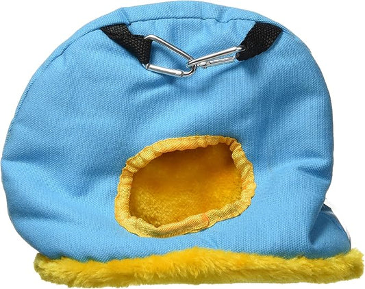 Prevue Pet Products BPV1168 Medium Snuggle Sack Bird Nest with 2-1/2-Inch Opening, Colors Vary