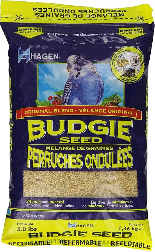 Parakeet/Budgie Staple VME Seed, 3-Pound