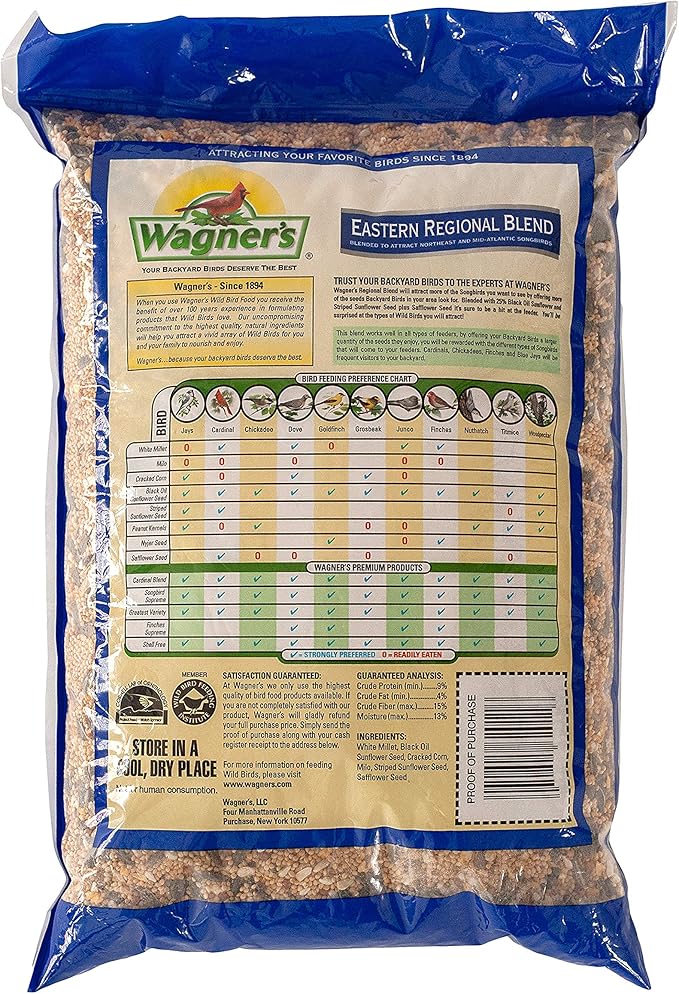Wagner's Eastern Regional and Cardinal Wild Bird Food Bundles, 14-Pound