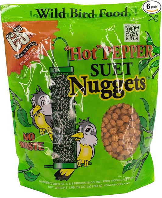 C&S Hot Pepper Nuggets 27 Ounces, 6 Pack