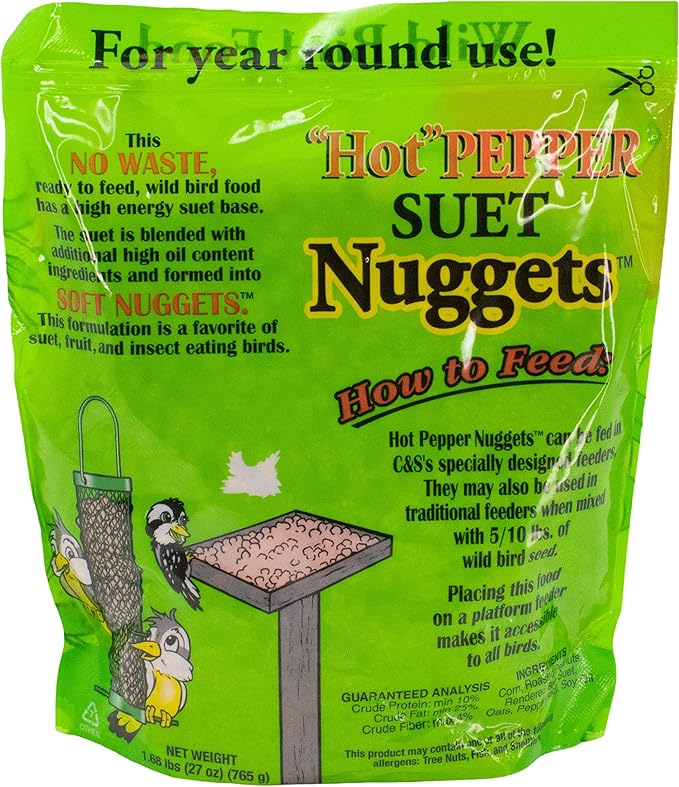 C&S Hot Pepper Nuggets 27 Ounces, 6 Pack
