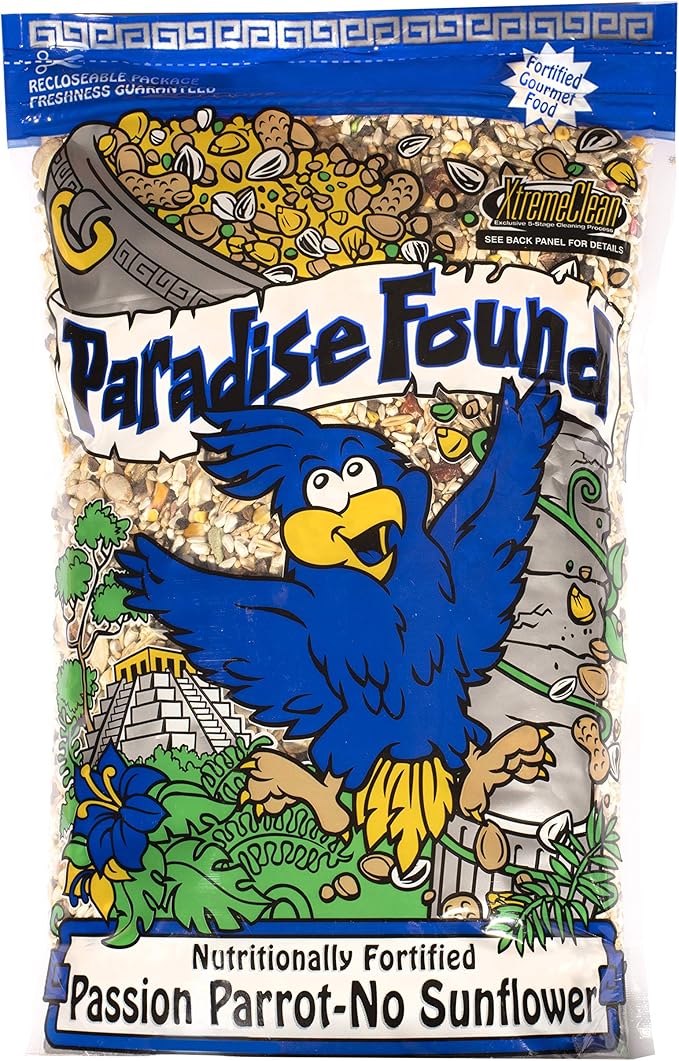 Paradise Found Passion Parrot - No Sunflower - 4 lb.