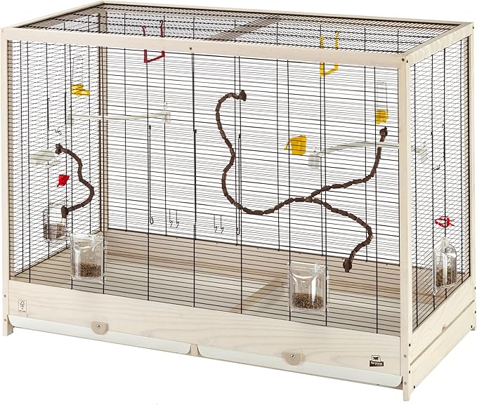 Ferplast Giulietta 8 Wooden Bird Cage
