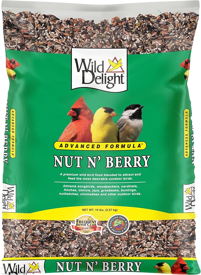 Wild Delight Advanced Formula Nut N' Berry Wild Bird Food 10lbs