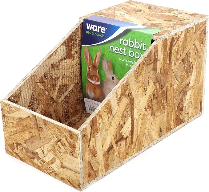 Ware Manufacturing Wood Nesting Box for Rabbits