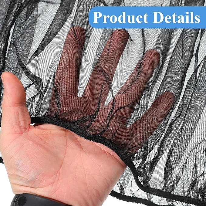 2 Pcs Bird Cage Seed Catcher, Elasticity Bird Cage Cover Seed Catcher Guard Birdscage Net Skirt Netting for Parrot Parakeet, Black