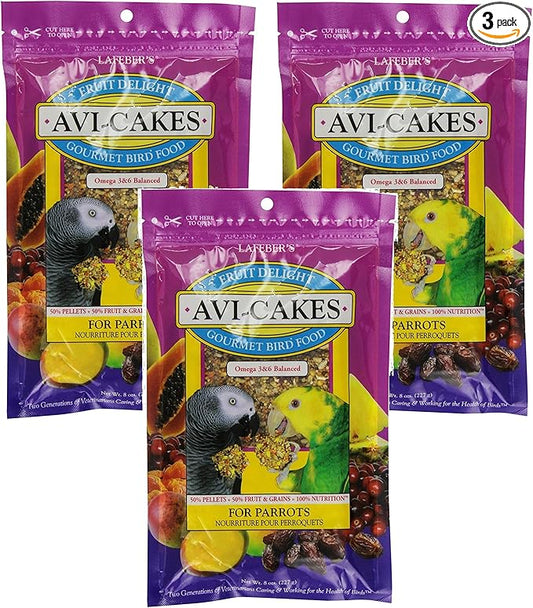 Avi-Cakes Fruit Delight Gourmet Bird Food