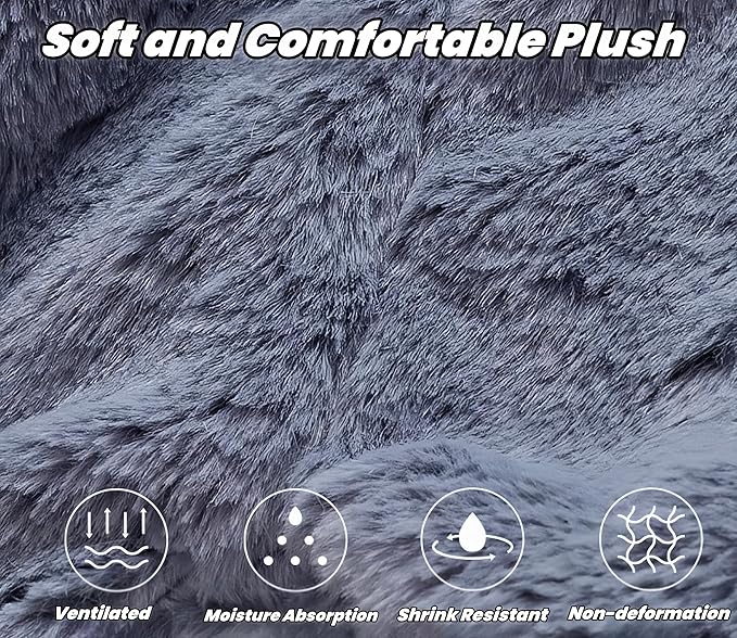 2Pcs Bird Blanket for Cage Bird Cozy Corner Fleece Parrot Snuggle Hut Warm Bird Nest House Bed Hanging Hammock Bird Shelter Bed for Parakeets Cockatiels Conure Lovebird Finch-Grey&Brown