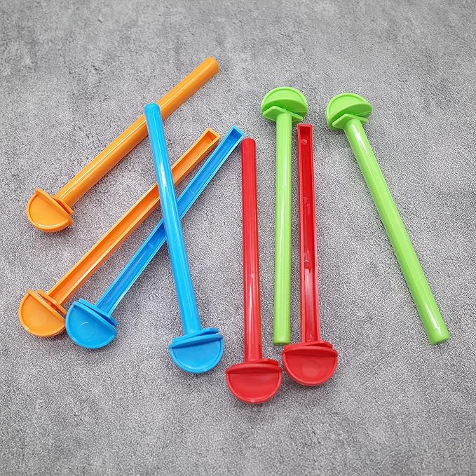 8 Canary Finch Budgie Bird Cage Universal Plastic Stand Perches Holders（5.7 Inches）