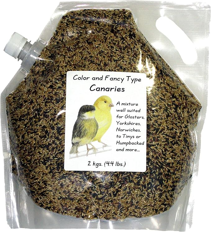 Canaries (Color & Type), 2 kg (4.4 lbs) Pour Spout Bag