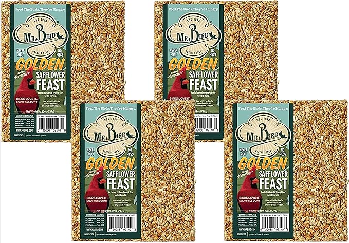Mr. Bird Golden Safflower Feast Large Block