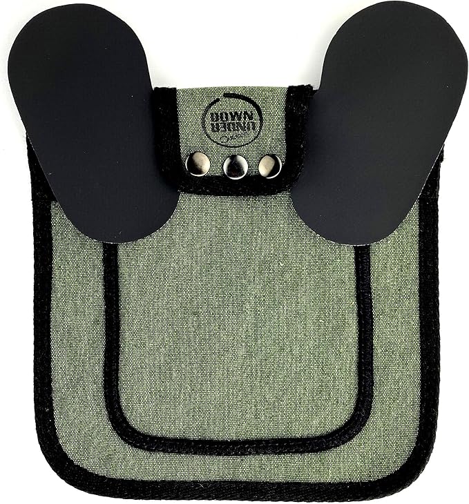 DOWN UNDER OUTDOORS Medium-Large Chicken Saddle with Adjustable Straps, Chicken Apron, Poultry Saver, Pet Supplies, Including Shoulder Cover (Green)